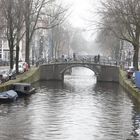 Amsterdam im Nebel