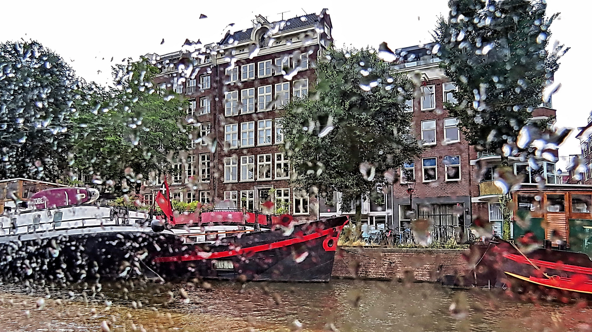 Amsterdam in the Rain