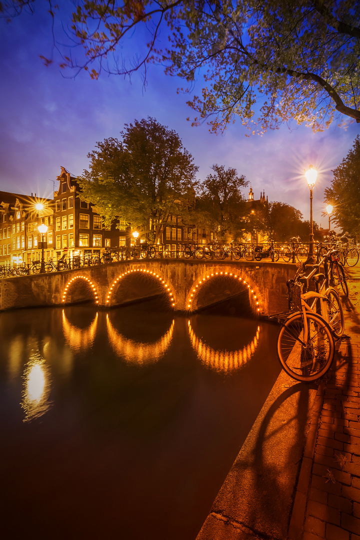 AMSTERDAM Keizersgracht Abendidylle 