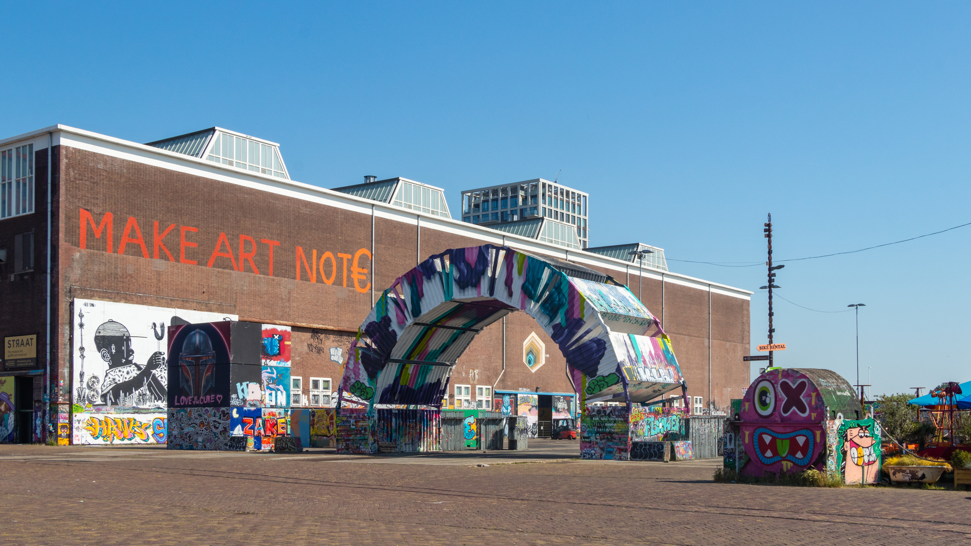 Amsterdam -Kunstgelände NDSM Werft- 