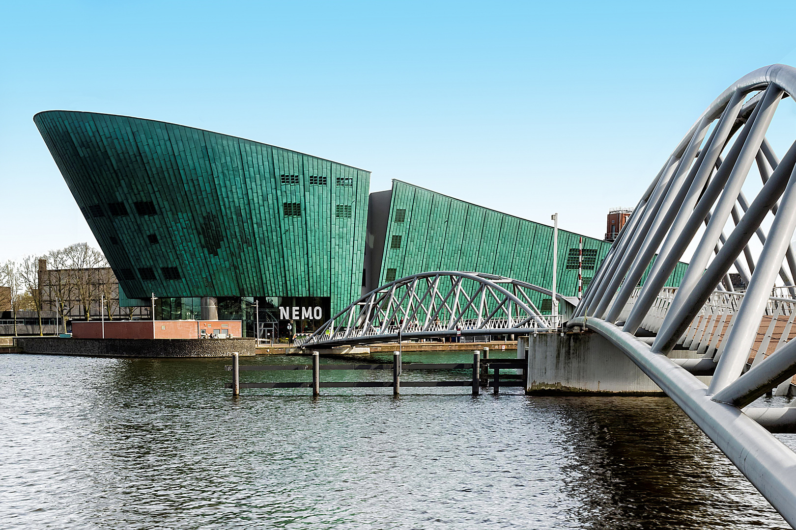 Amsterdam.  NEMO Science Museum.