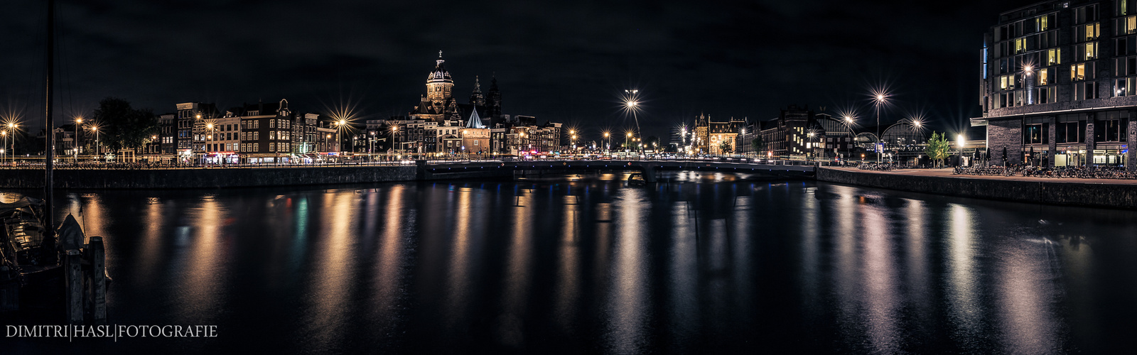 Amsterdam Night Tour Pano