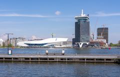 Amsterdam - Ruijterkade - Eye Film museum & A'Dam Lookout