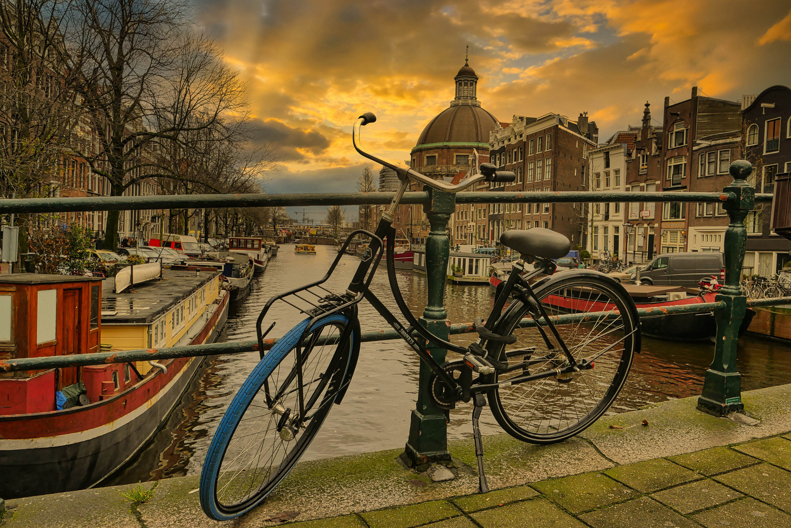 Amsterdam und seine Fahrräder Foto & Bild europe