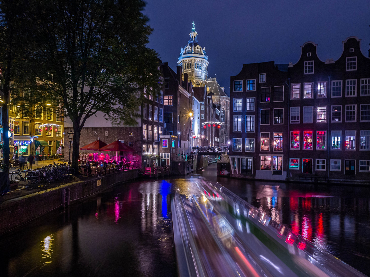 Amsterdam zur blauen Stunde