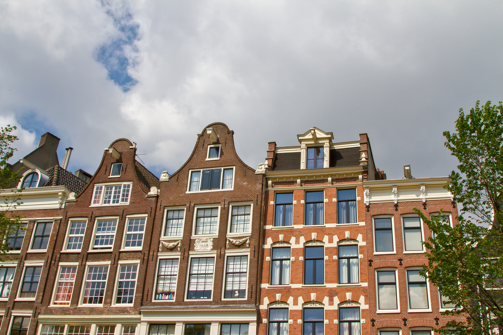 Amsterdamer Giebelhäuser