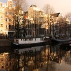 Amsterdamer Gracht am Morgen