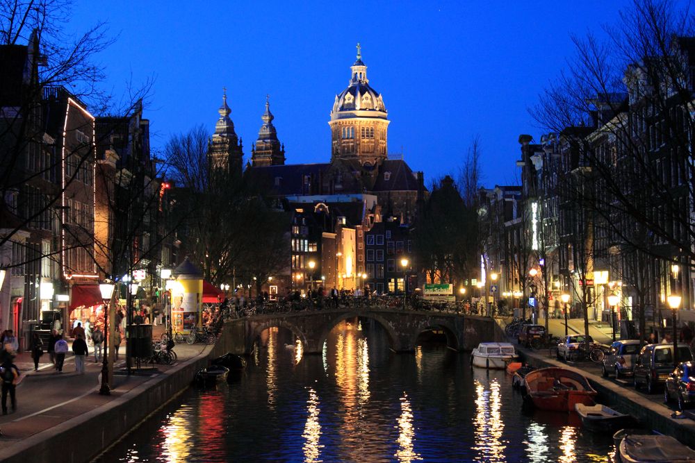 Amsterdamer Nacht-Gracht