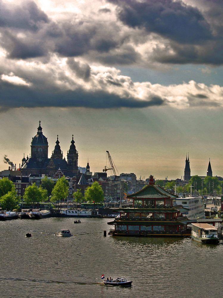 Amsterdam's Evening