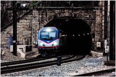 Amtrak ACS-64 Approaching Baltimore Penn Station