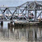 Amtrak Empire Service Train Crossing Spuyten Duyvil Bridge