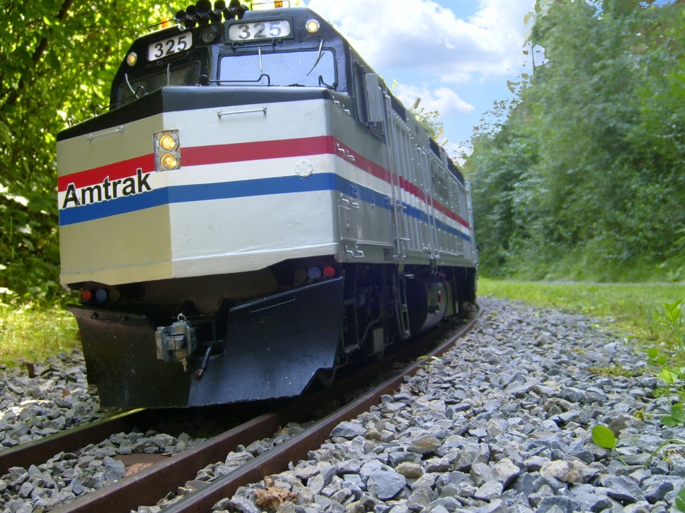 Amtrak F40PH - Modell im Massstabb 1/11