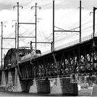 Amtrak HHP-8 with Northeast Regional Train Crossing Susquehanna