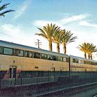 Amtrak Zug bei Los Angeles