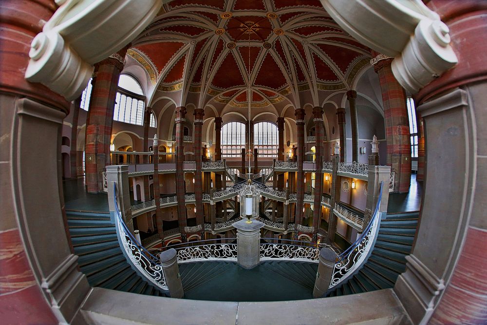 Amtsgericht Mitte (06) Foto & Bild | berlin, fisheye ...