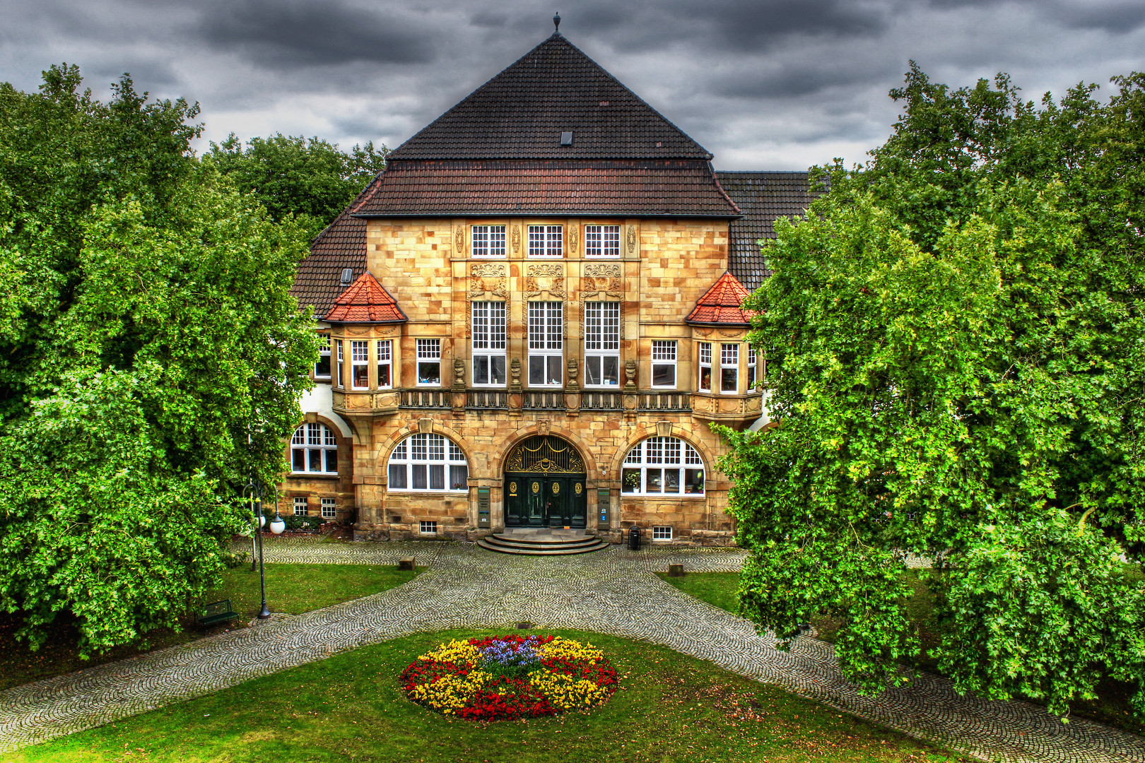 Amtshaus in Bochum Gerthe Foto & Bild architektur, stadtlandschaft