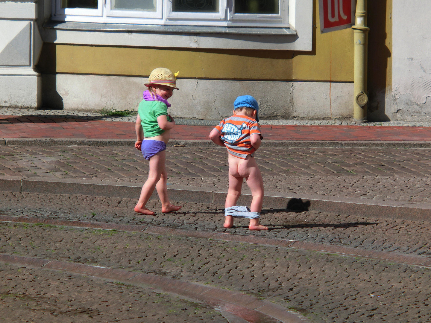 Amusement oder Bewunderung?