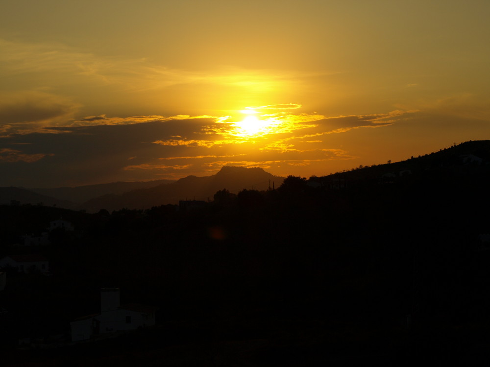 An Adalucian Sunset