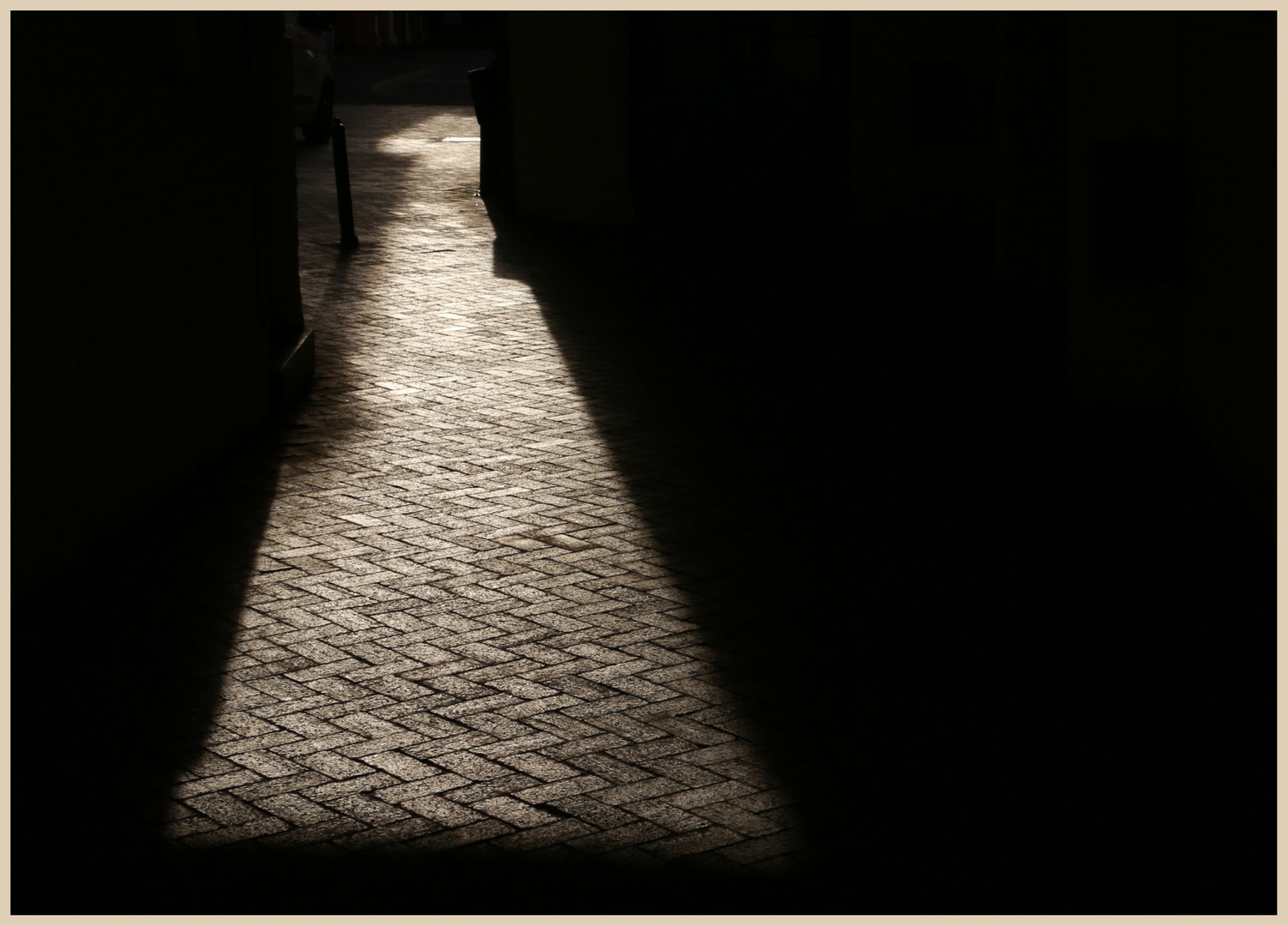 an alleyway in ludlow