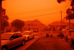 An amazing dust storm in Sydney