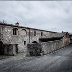 An ancient farm in the Crete Senesi...