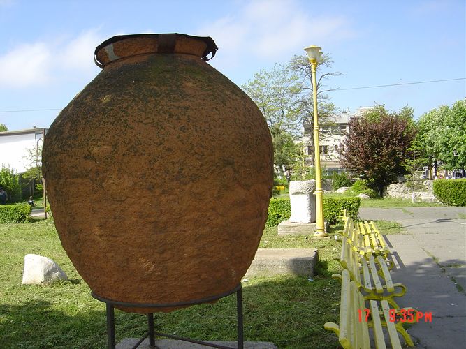 An ancient large vase