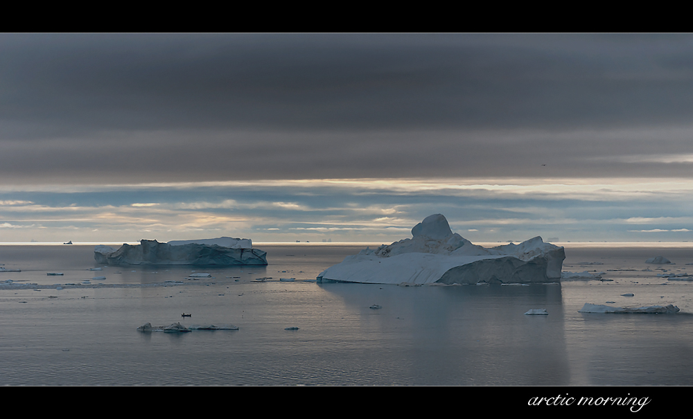 an arctic morning