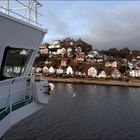 an Blankenese vorbei....