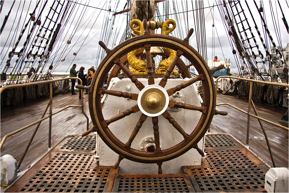 An Bord der Sedov