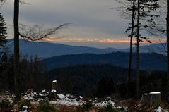 An den Arberhängen fängt schon der Winter an.