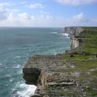 An den Clippen bei Dun Angus