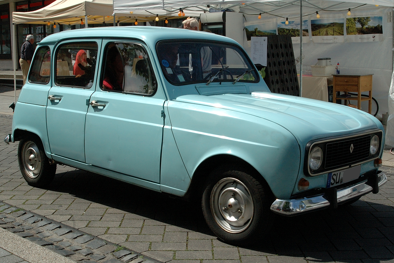 An den erinnere ich mich auch noch von früher-Renault R4.