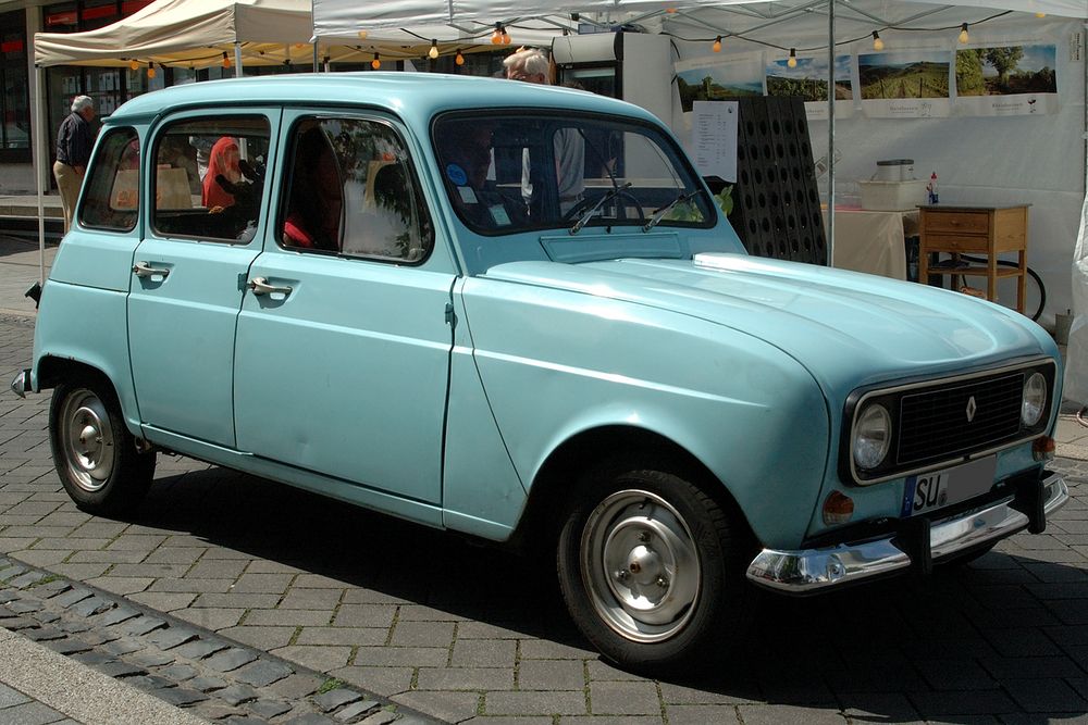 An den erinnere ich mich auch noch von fr her Renault R4 An den erinnere ich mich auch noch von fr her Renault R4