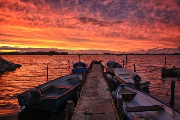 an den Kahnstellen...