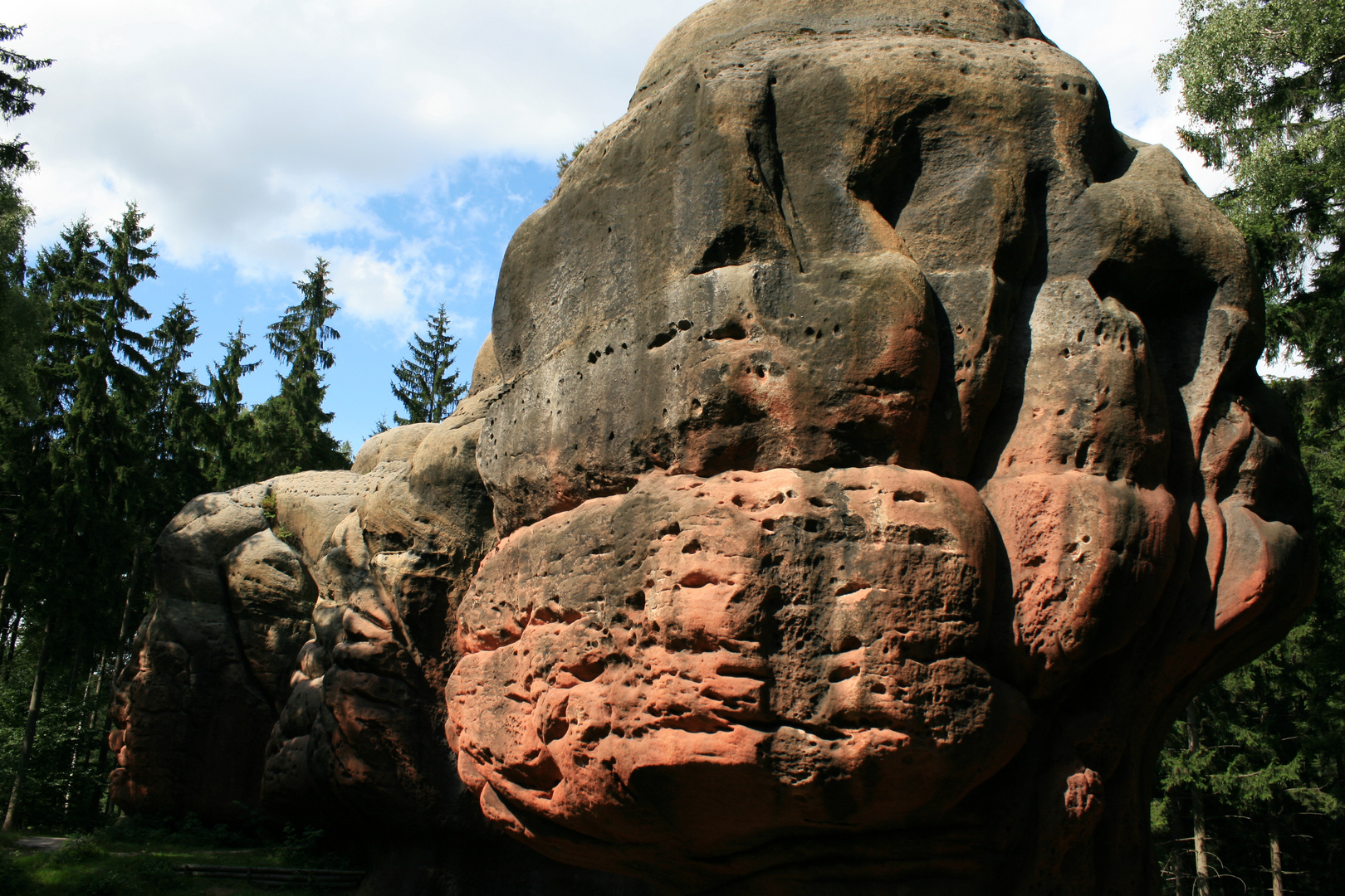 An den Kelchsteinen im Zittauer Gebirge-II.