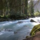 An den Krimmler Wasserfällen / Österreich