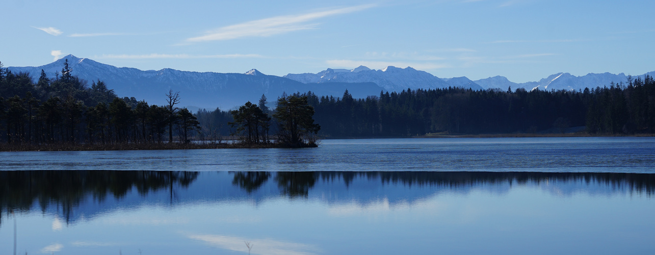 An den Osterseen im Blauen Land