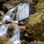 An den Rieslochfällen im Bayerischen (Ur-)Wald