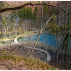 An den Seen von Plitvice