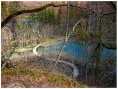 An den Seen von Plitvice