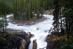 An den Sunwapta Falls