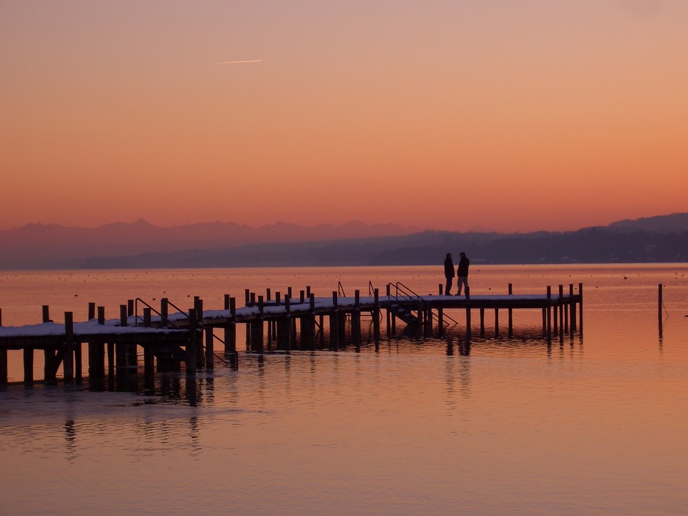 *  "an den Winter" am See