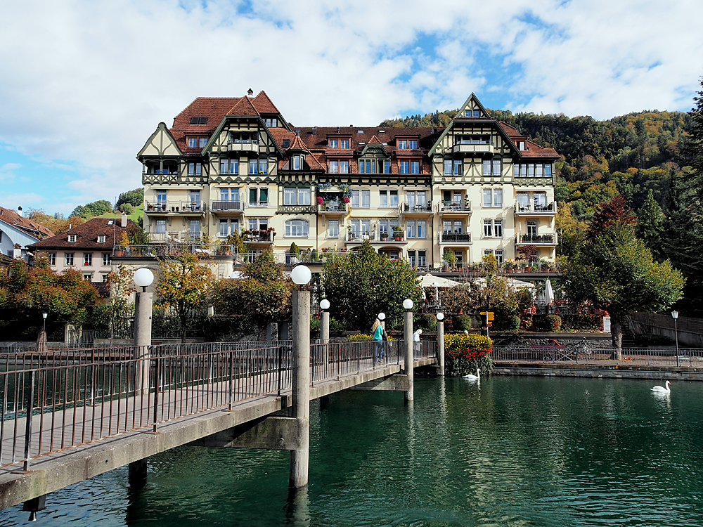 an der Aare in Thun