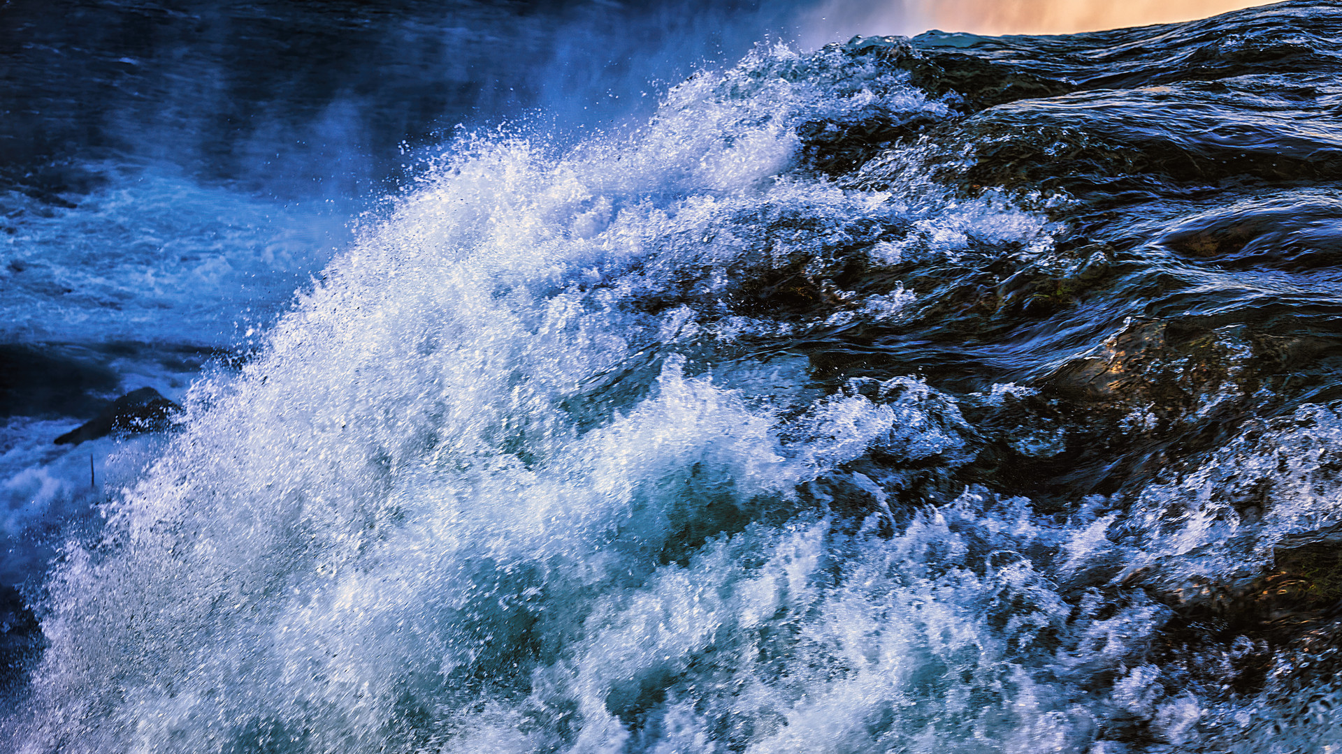 An der Abbruchkante 3 Foto & Bild landschaft, wasserfälle, projekte