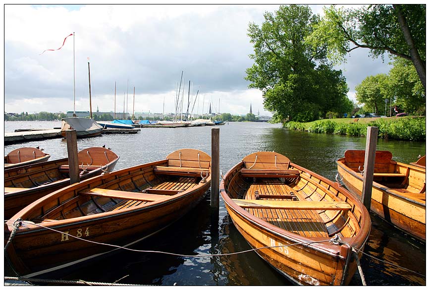 An der Alster...