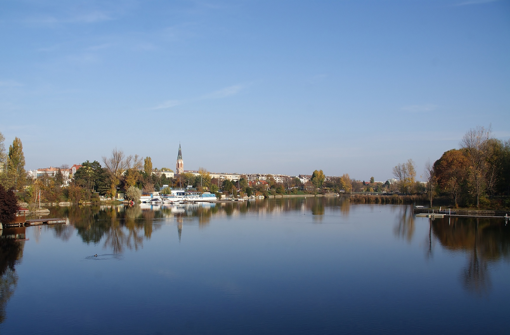 An der alten Donau in Wien