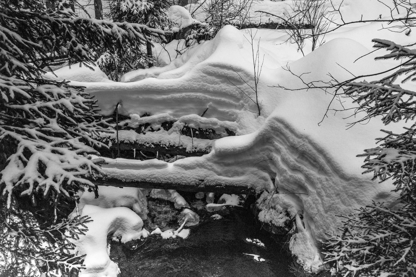 An der "Alten Klause" im Bayerischen Wald...