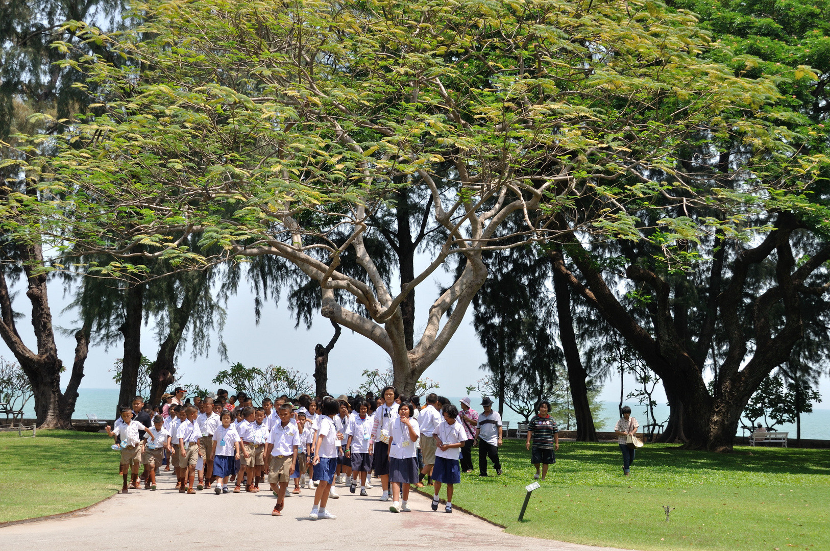 An der alten königlichen Sommerresidenz bei Hua Hin