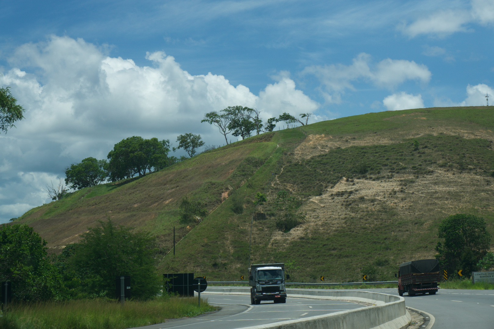 An der Autobahn