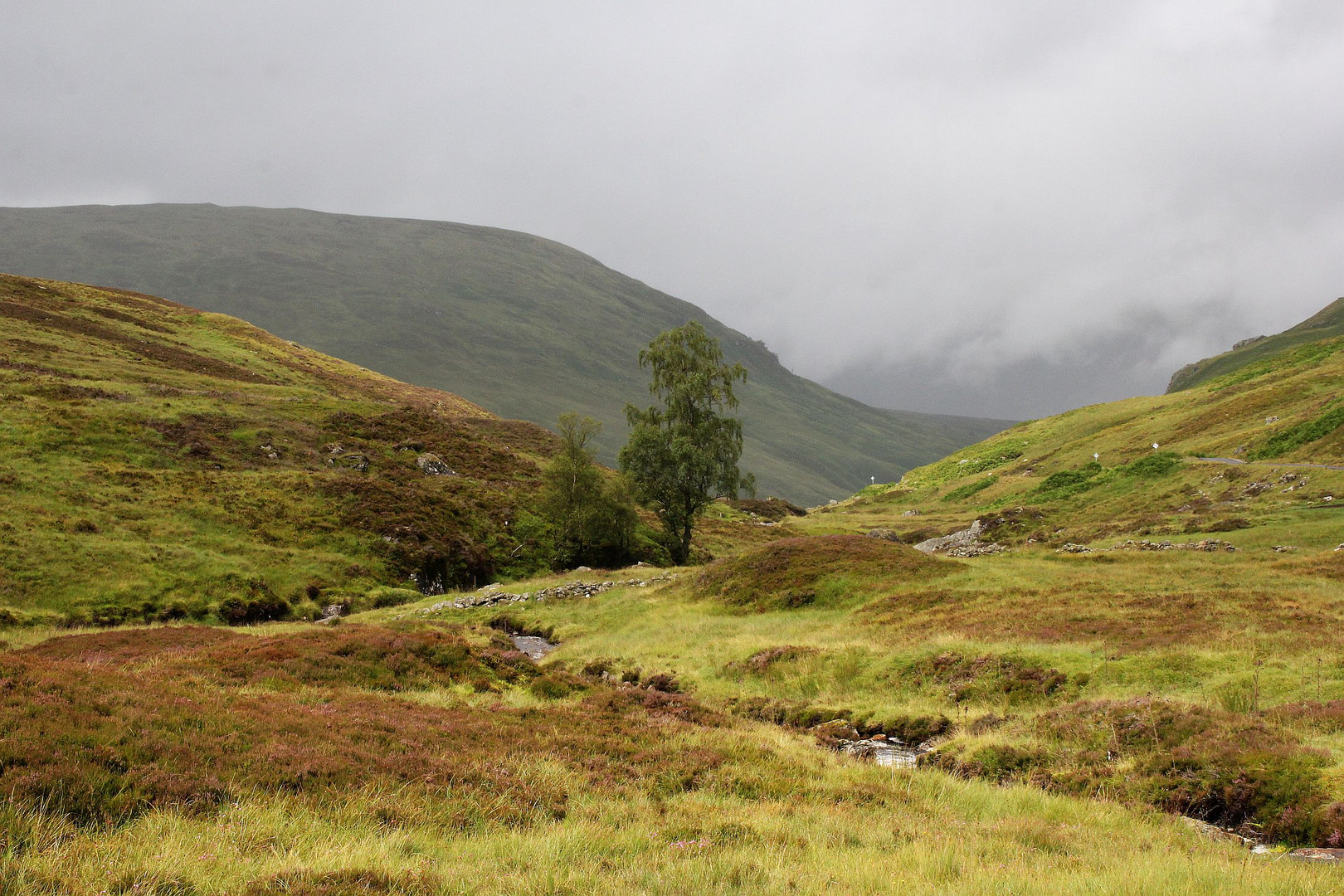 An der Ben Lawers-Passtraße...